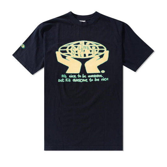 Awesome Tee, Petrol Blue