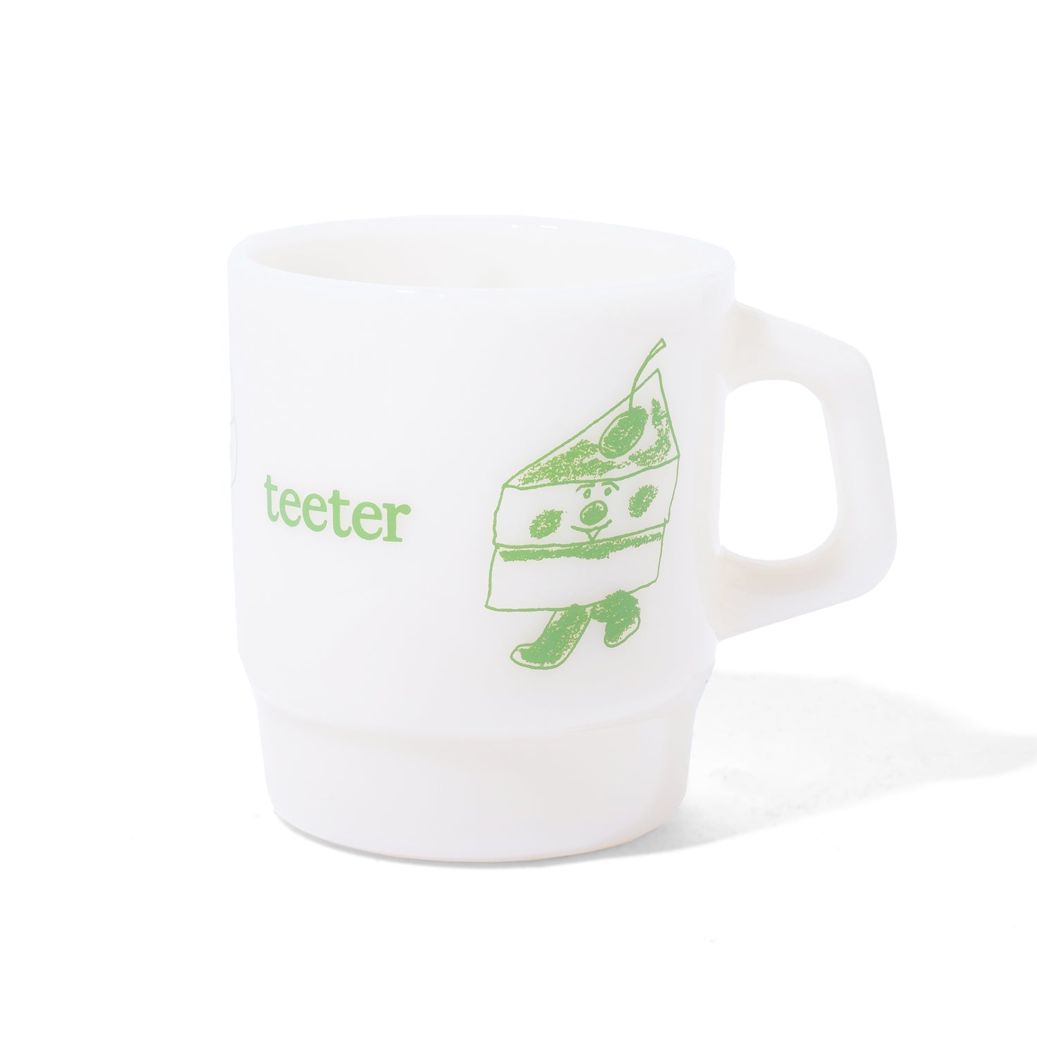 Teeter Mug, Cream