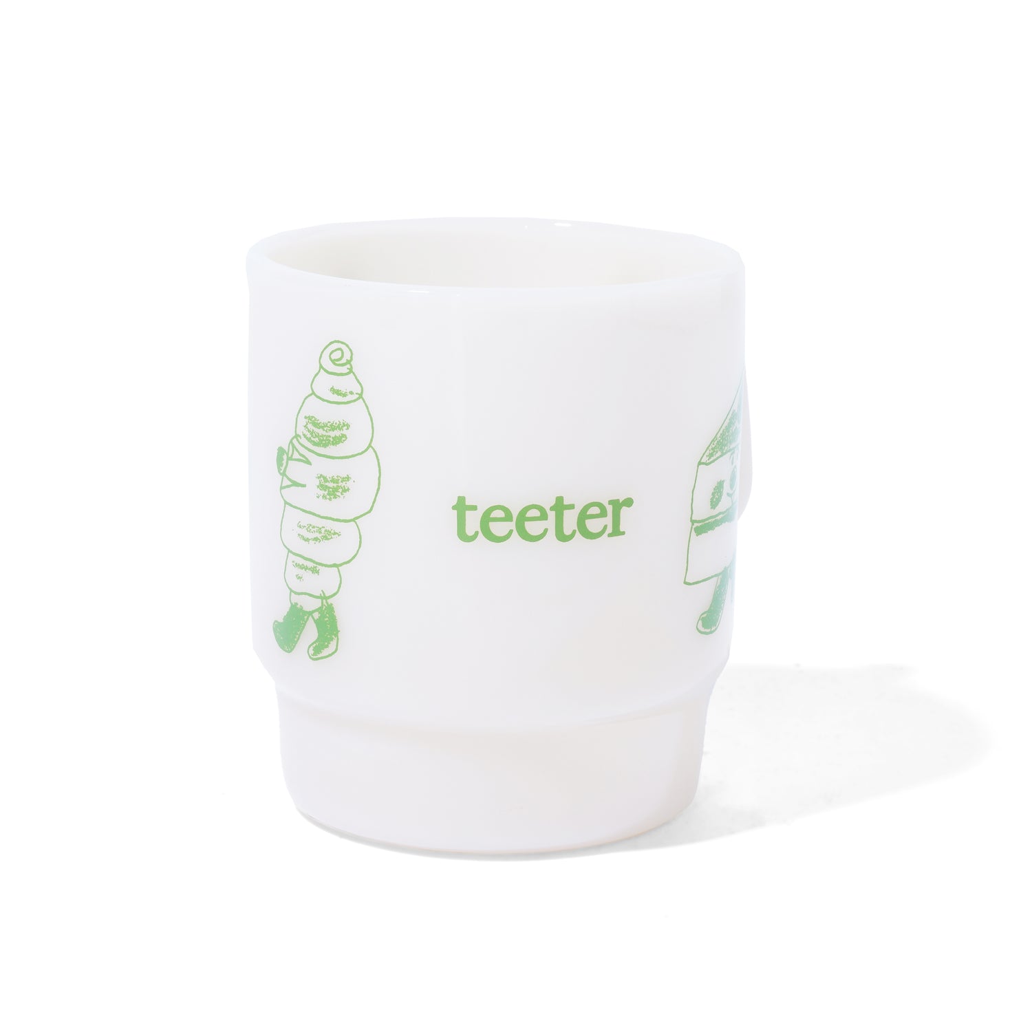 Teeter Mug, Cream