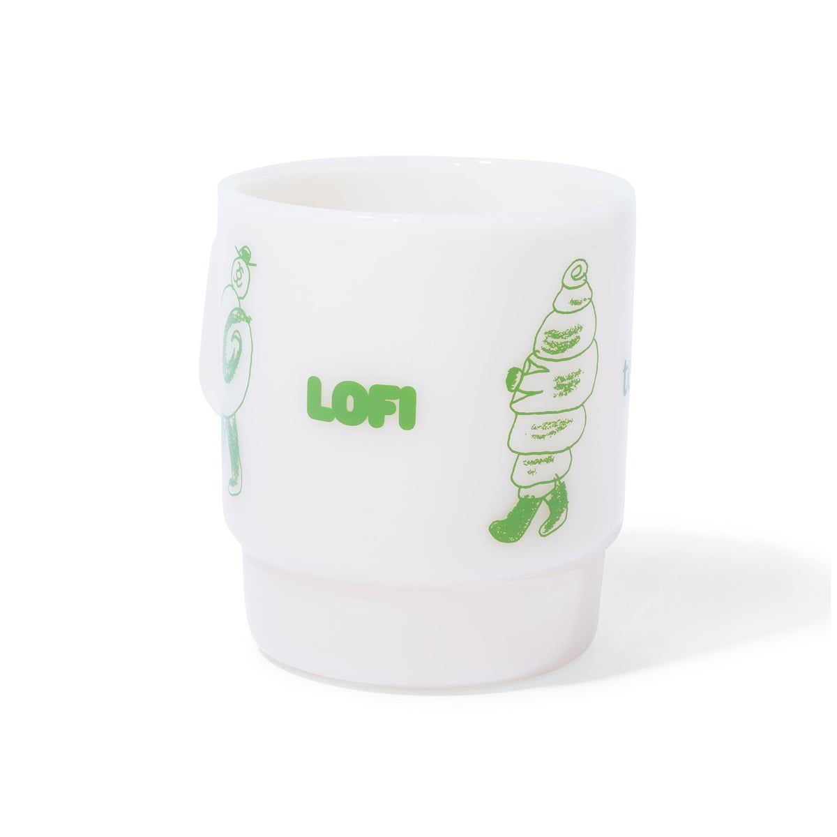 Teeter Mug, Cream