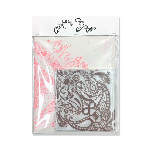Commune Press Coco Star Sims Bandana & Zine Set, White