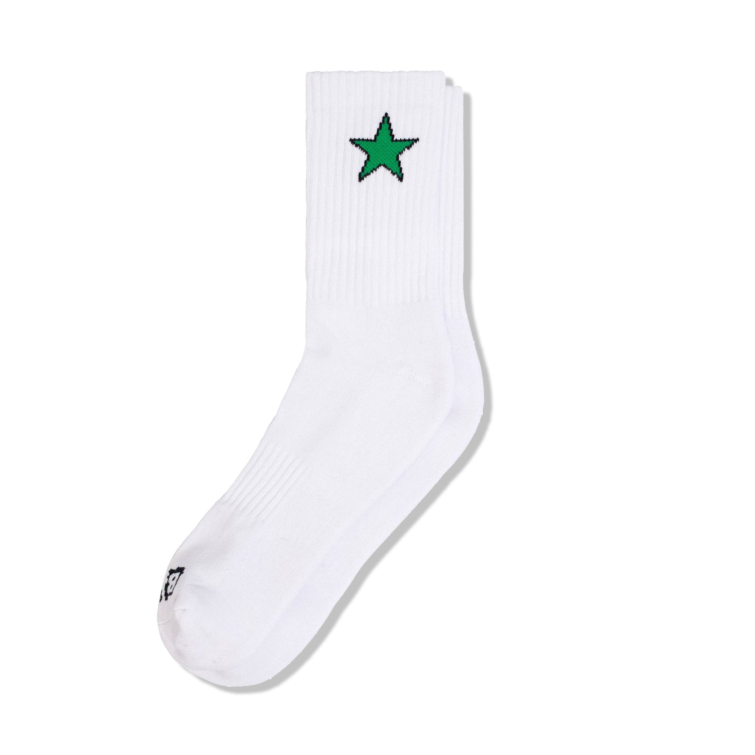 Star Socks, White