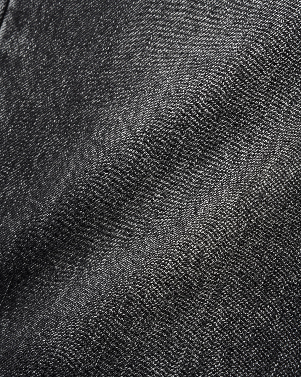 Wide Cut Denim Jeans, Distressed Grey