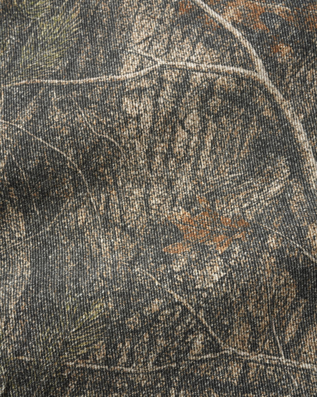Wide Cut Denim Jeans, Forest Camo