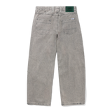 Wide Cut Denim Jeans, Grey Wash