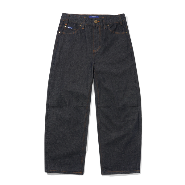 Butter Goods Wide Cut Denim Jeans, Raw Indigo