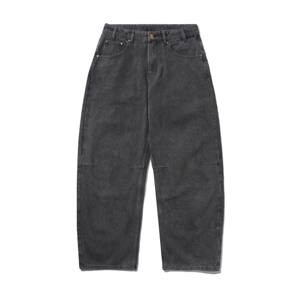 Butter Goods Wide Cut Denim Jeans, Rinsed Black