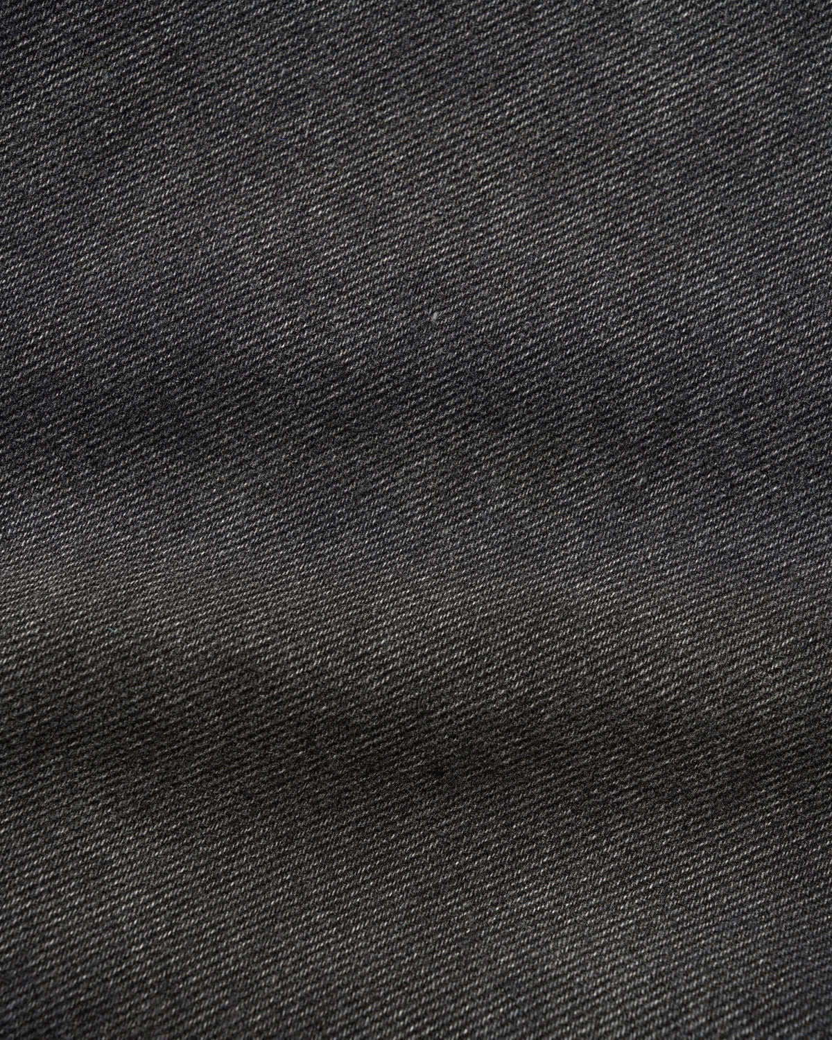 Wide Cut Denim Jeans, Rinsed Black