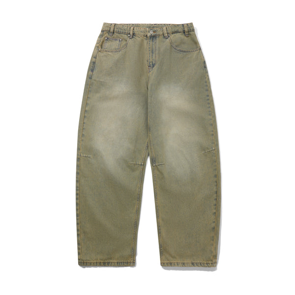 Butter Goods Wide Cut Denim Jeans, Sunfade Blue
