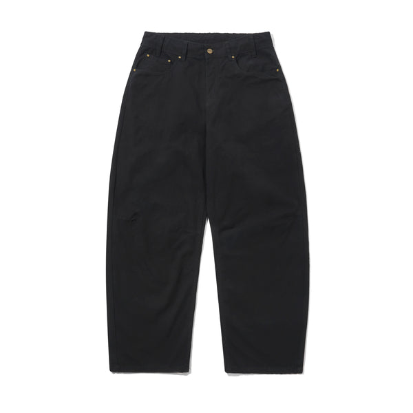 Butter Goods Wide Cut Ripstop Pants, Black