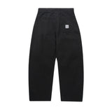 Wide Cut Ripstop Pants, Black