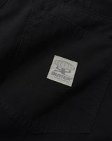 Wide Cut Ripstop Pants, Black