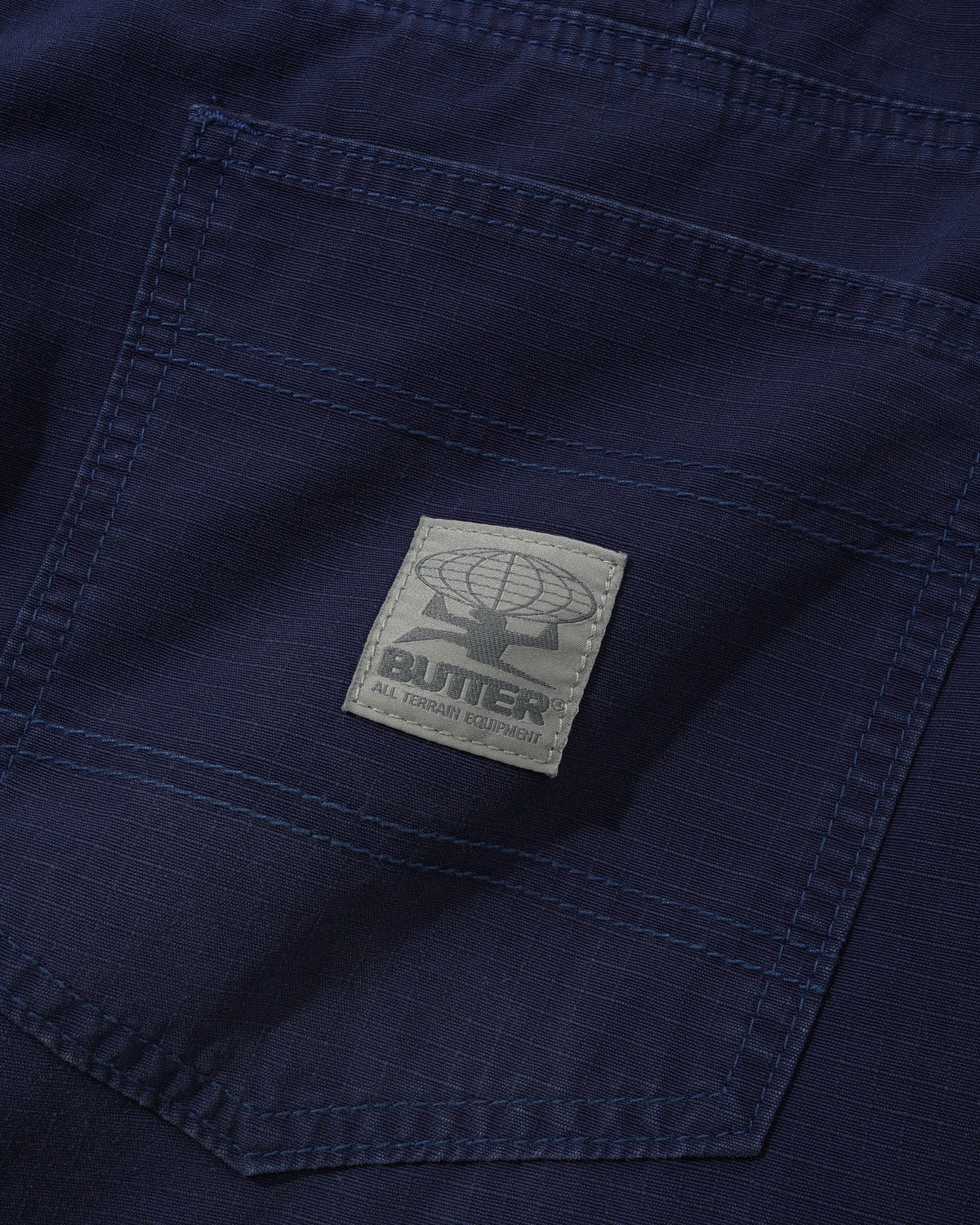 Wide Cut Ripstop Pants, Work Blue