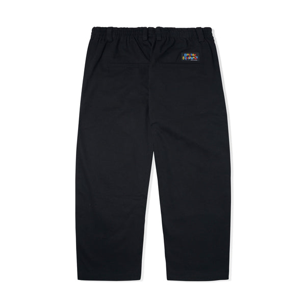 Butter Goods Wide Leg Pants, Black