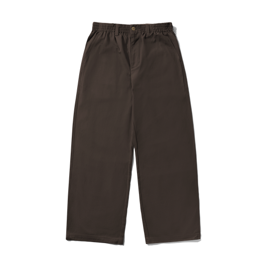 Wide Leg Pants, Brown