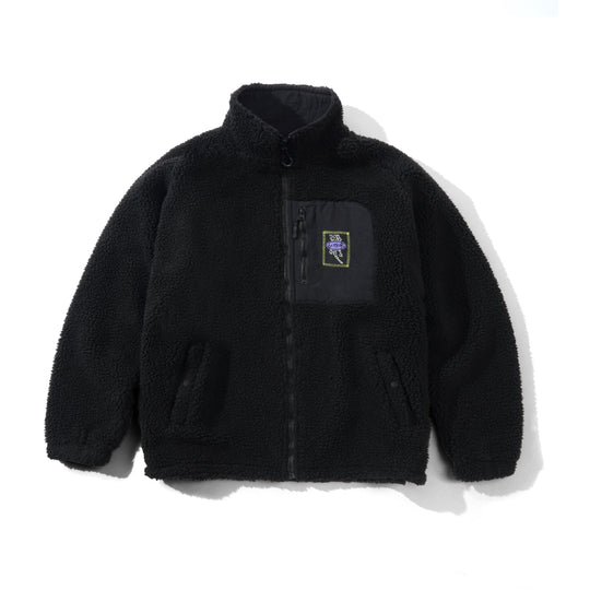 Wipeout Sherpa Jacket, Black