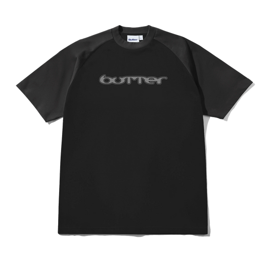 Witness Raglan Tee, Black / Dark Grey