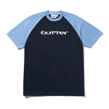 Witness Raglan Tee, Sky / Navy