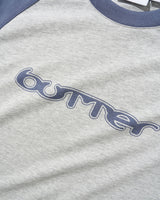 Witness Raglan Tee, Slate / Ash