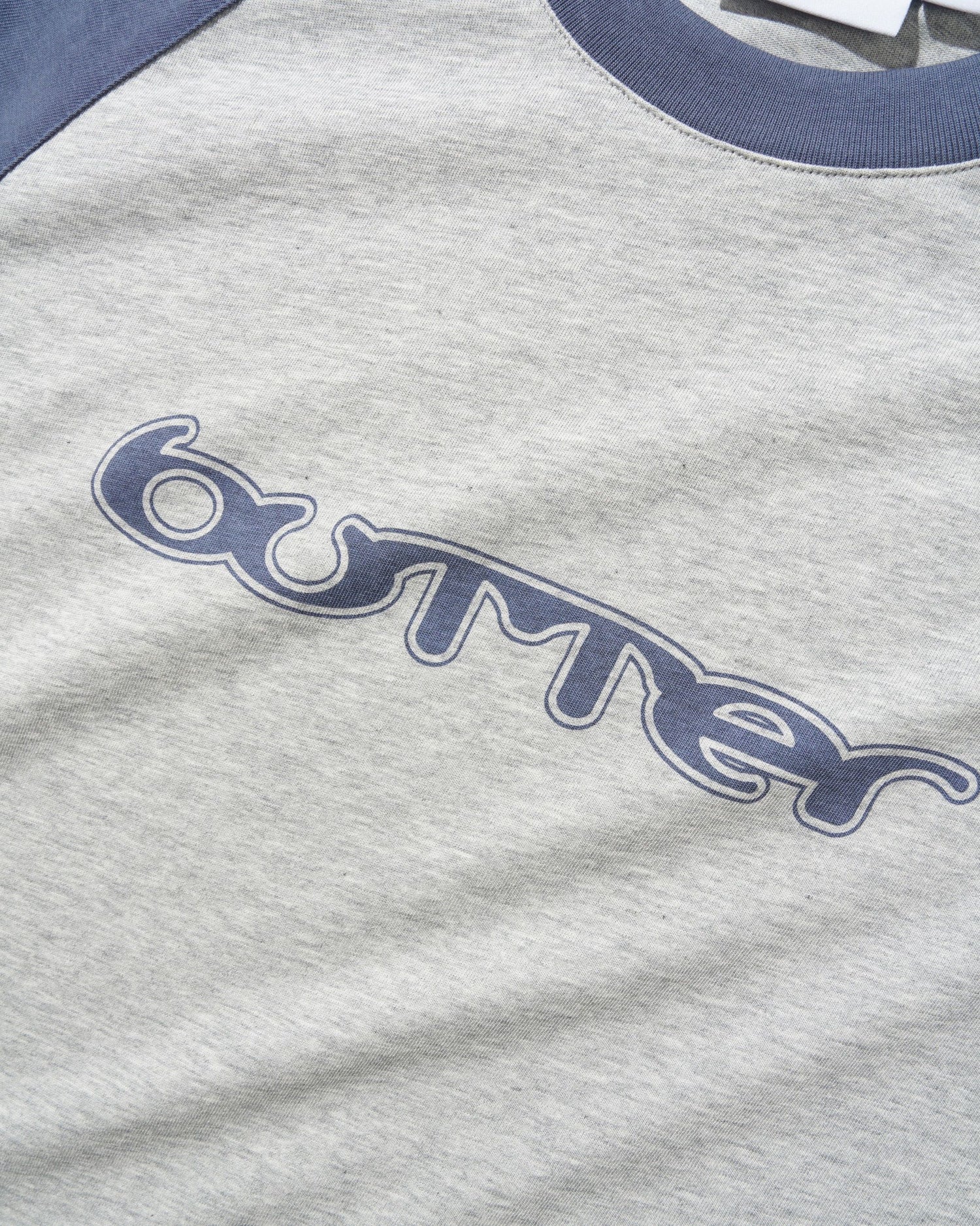 Witness Raglan Tee, Slate / Ash