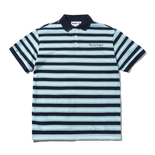 Witness Stripe Polo, Navy / Blue