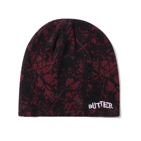 Woods Camo Skully Beanie, Rust