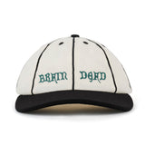 Wool Flannel 8 Panel Hat, Natural