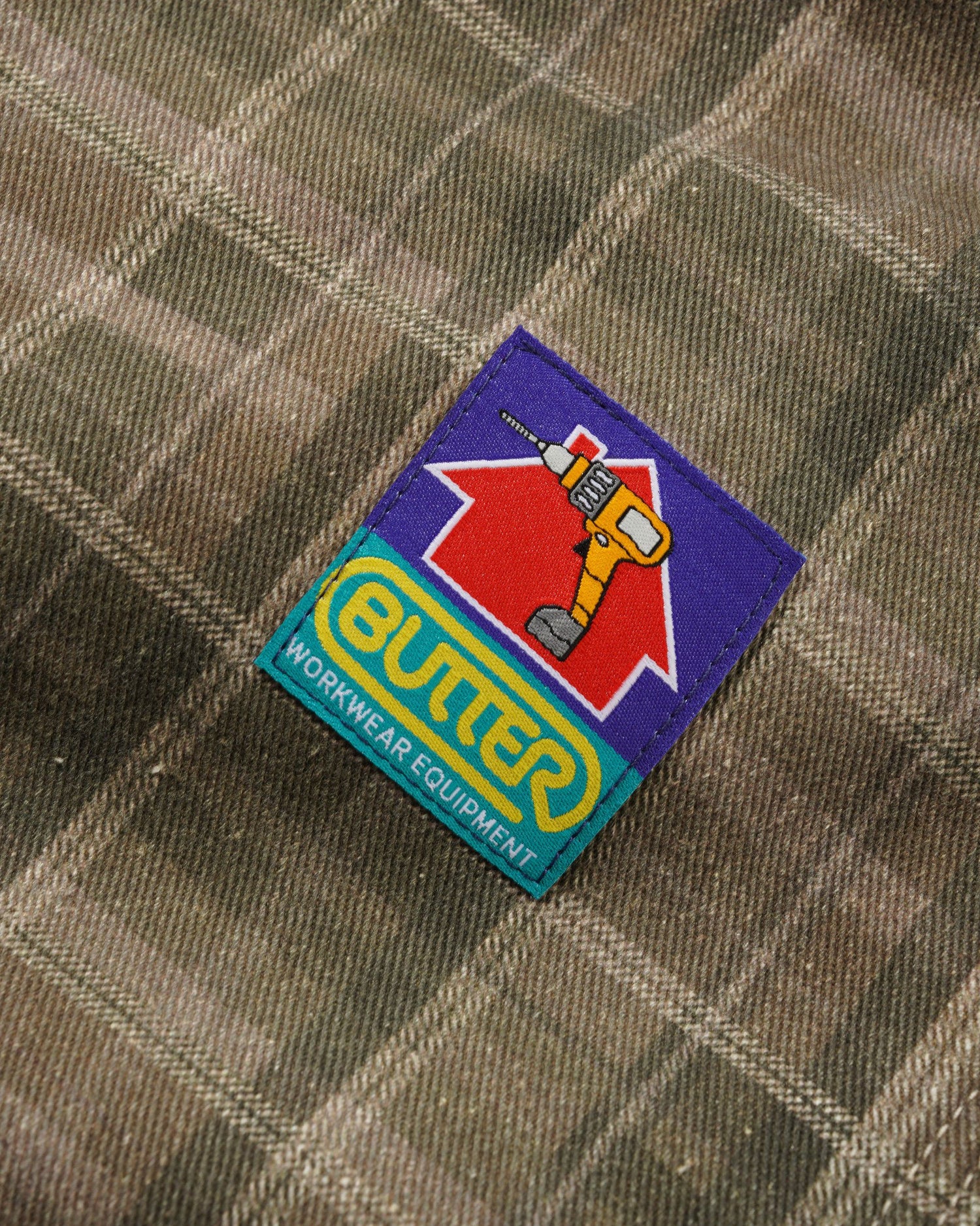 Work Jacket, Washed Plaid