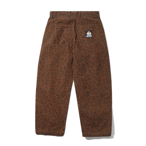 Butter Goods Work Pants, Leopard
