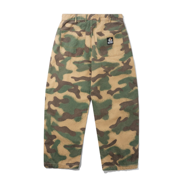 Butter Goods Work Pants, Spray Camo