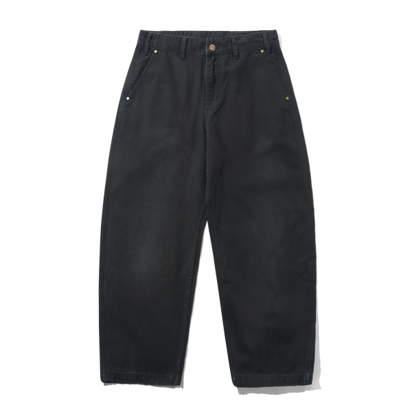 Butter Goods Work Pants, Washed Black