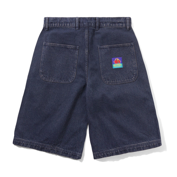 Butter Goods Work Shorts, Distressed Tinted Indigo