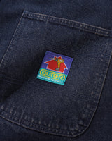 Work Shorts, Distressed Tinted Indigo