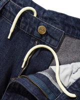 Work Shorts, Distressed Tinted Indigo
