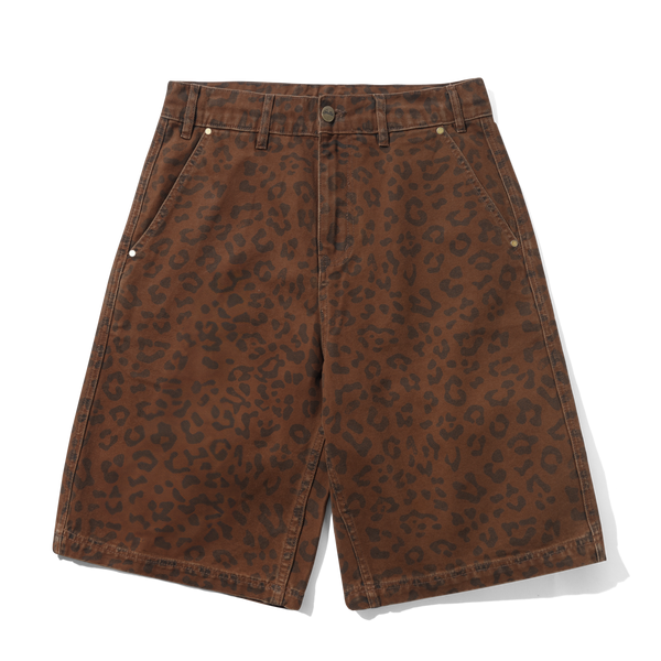 Butter Goods Work Shorts, Leopard