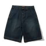 Work Shorts, Streaky Navy Wash