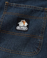 Work Shorts, Streaky Navy Wash
