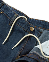 Work Shorts, Streaky Navy Wash