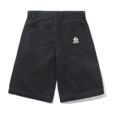 Work Shorts, Washed Black