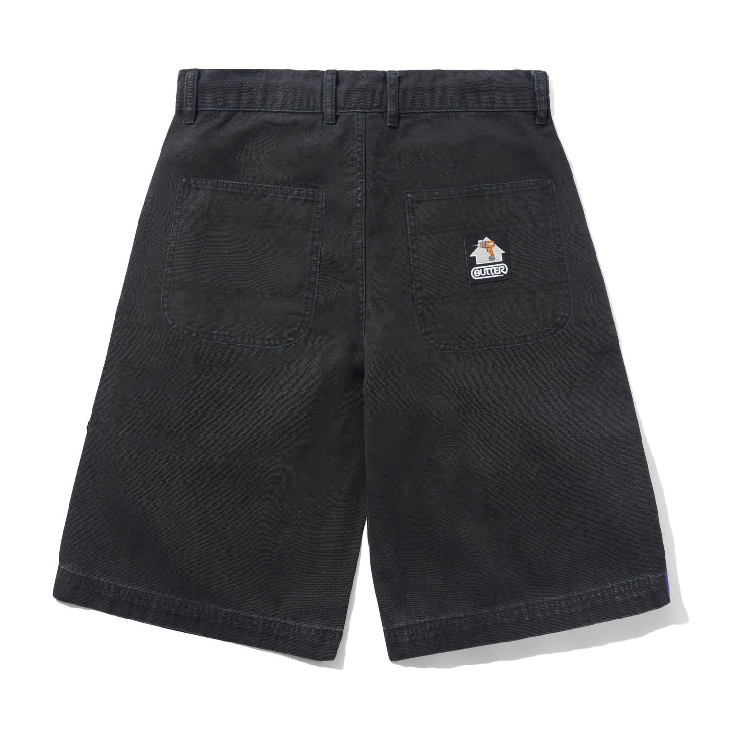 Work Shorts, Washed Black
