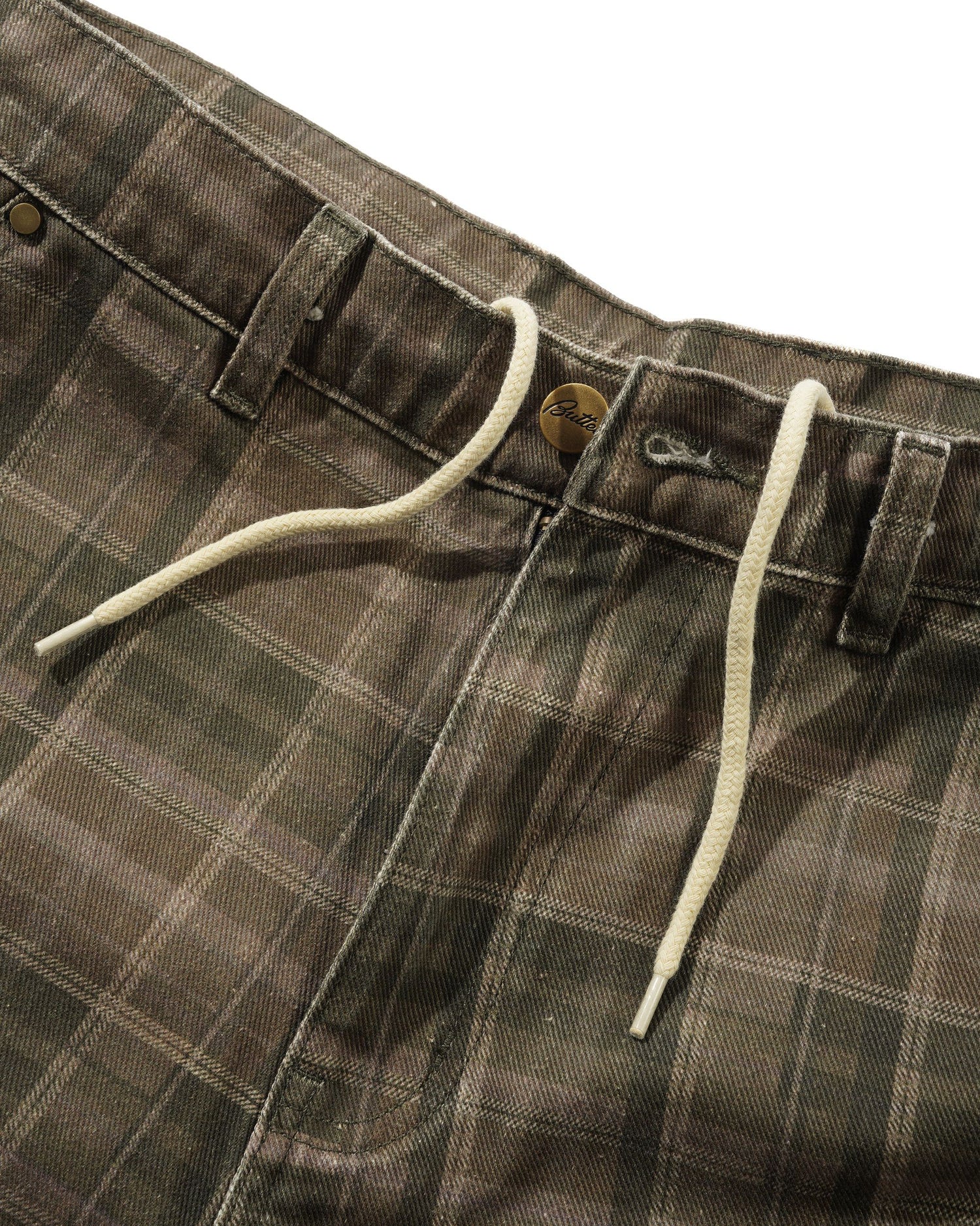 Work Shorts, Washed Plaid