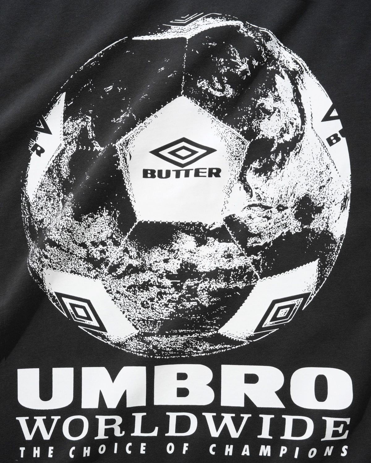 World Game Tee, Washed Black