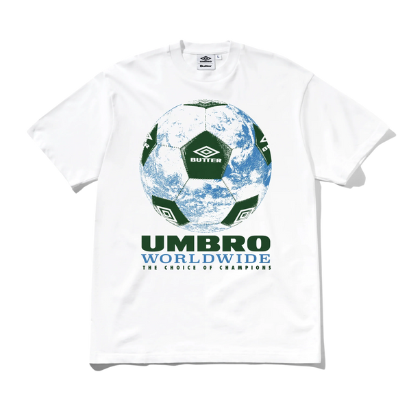 Butter Goods World Game Tee, White