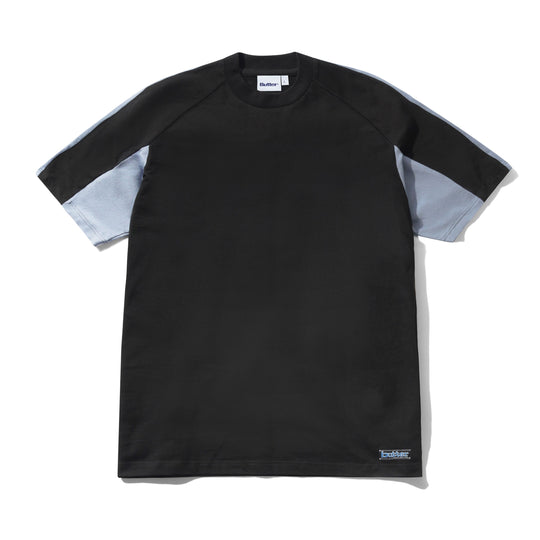 Worldwide Panelled Tee, Black