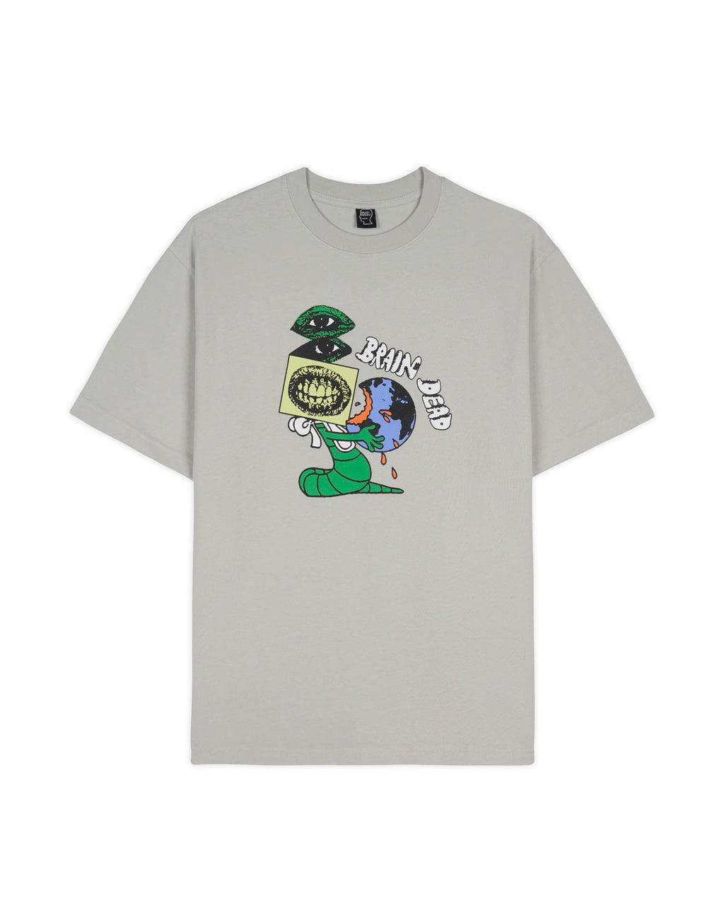 Worm Food Tee, Cement