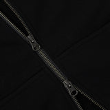 Classic Veins Zip Hoodie, Black