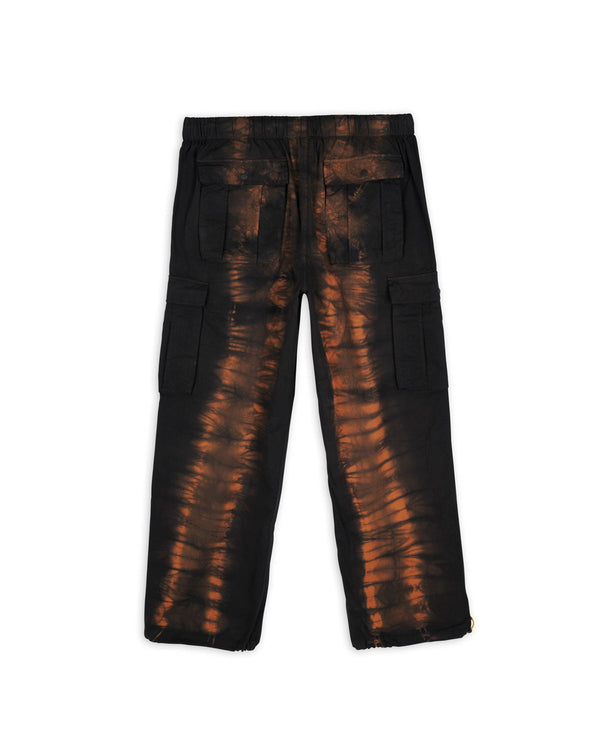 Brain Dead Zebra Dye Flight Pant, Black Multi