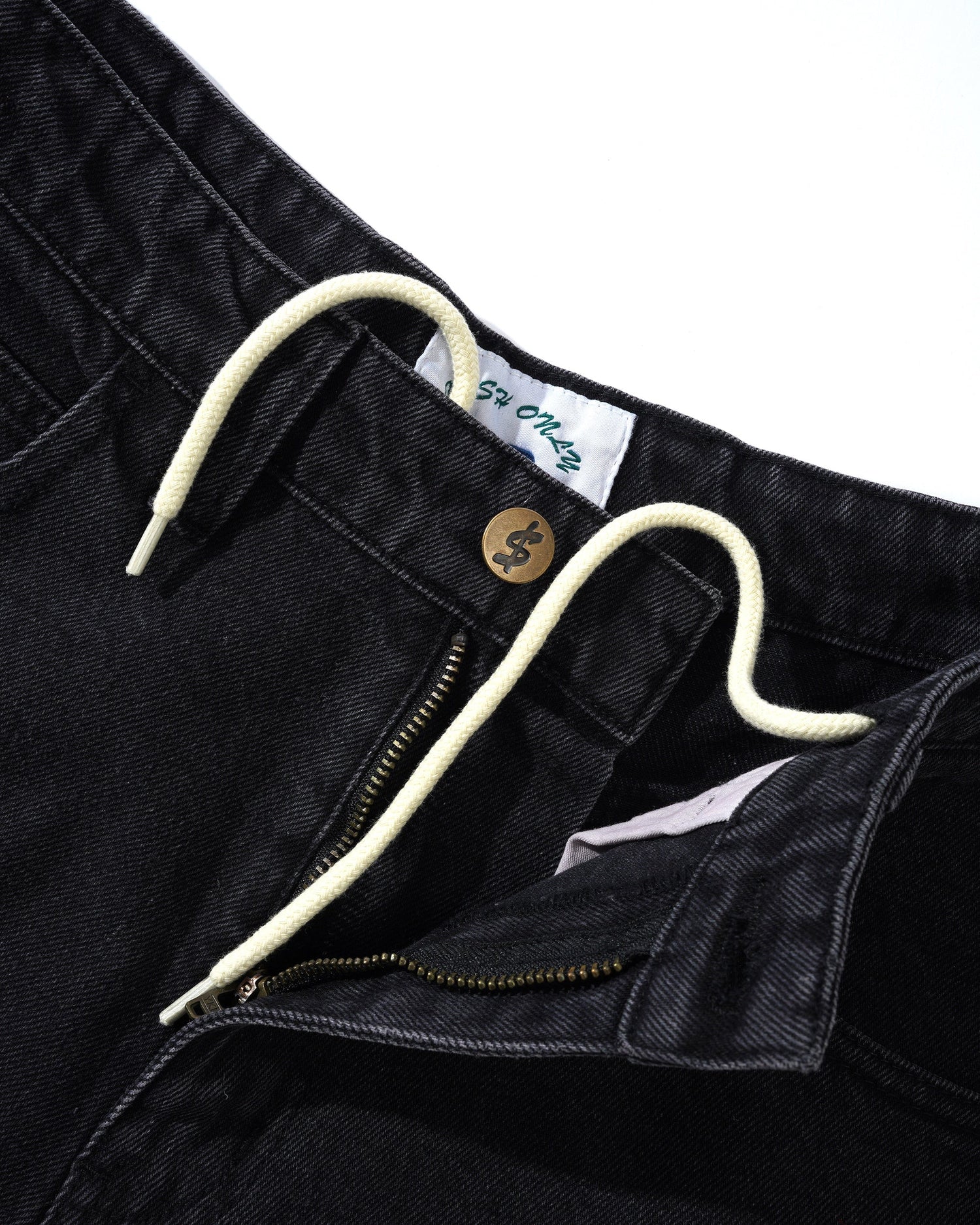 Aleka Cargo Jeans, Black  