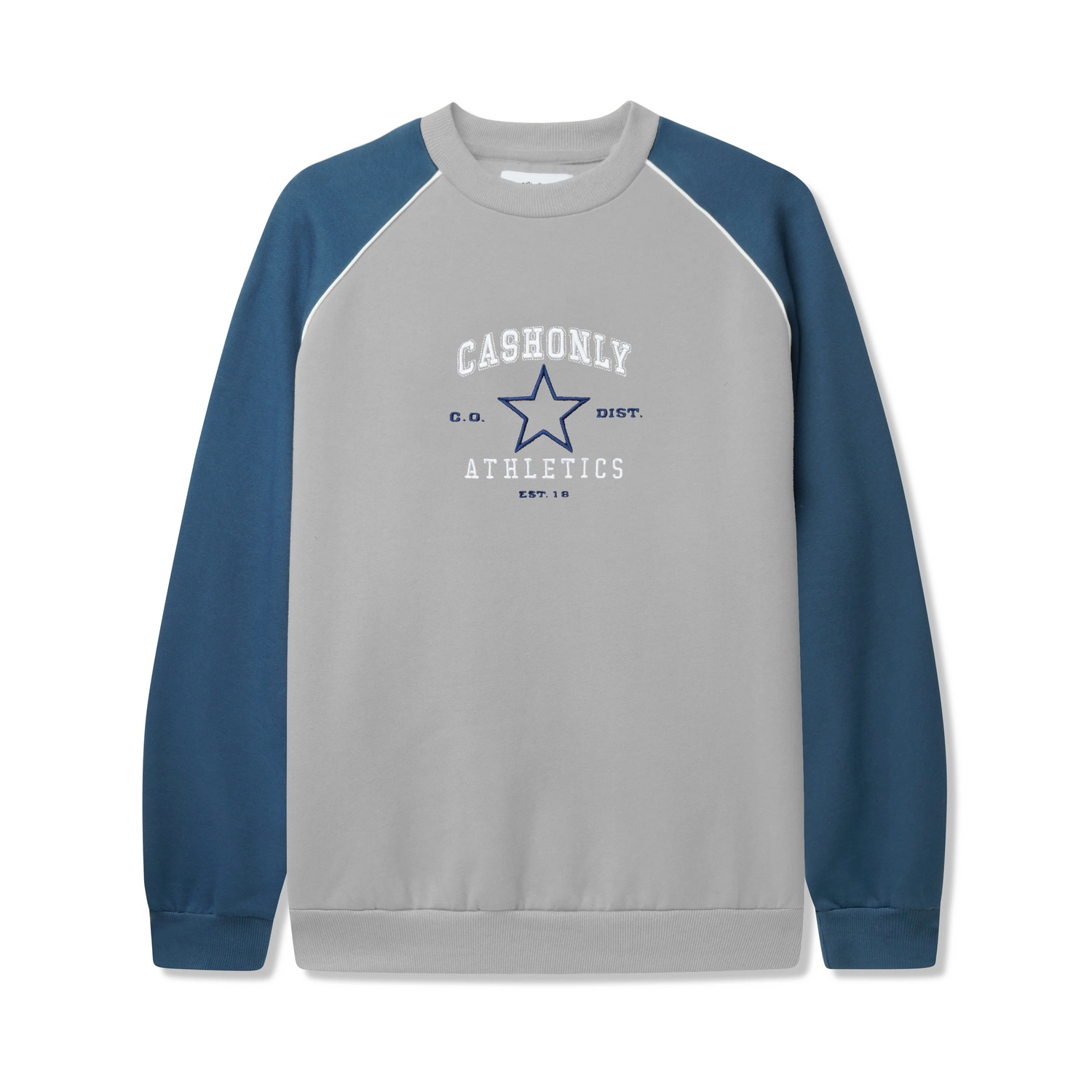 Athletics Crewneck, Grey