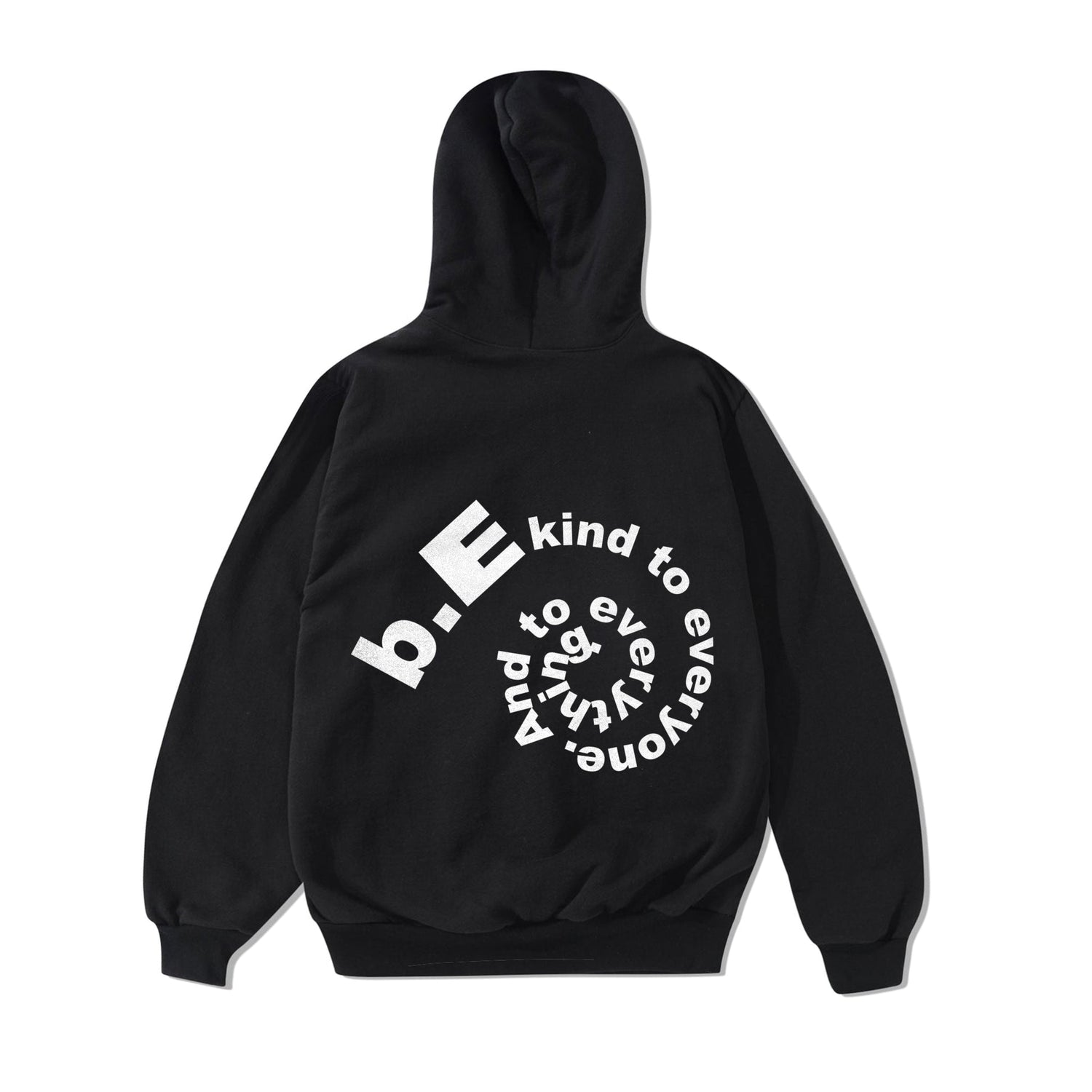 Low Logo Pullover Hood, Black